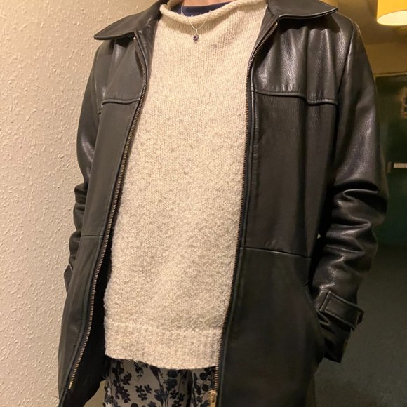 Dimitri Couture Vintage Montreal made Leather Jacket - Picture 2 of 7